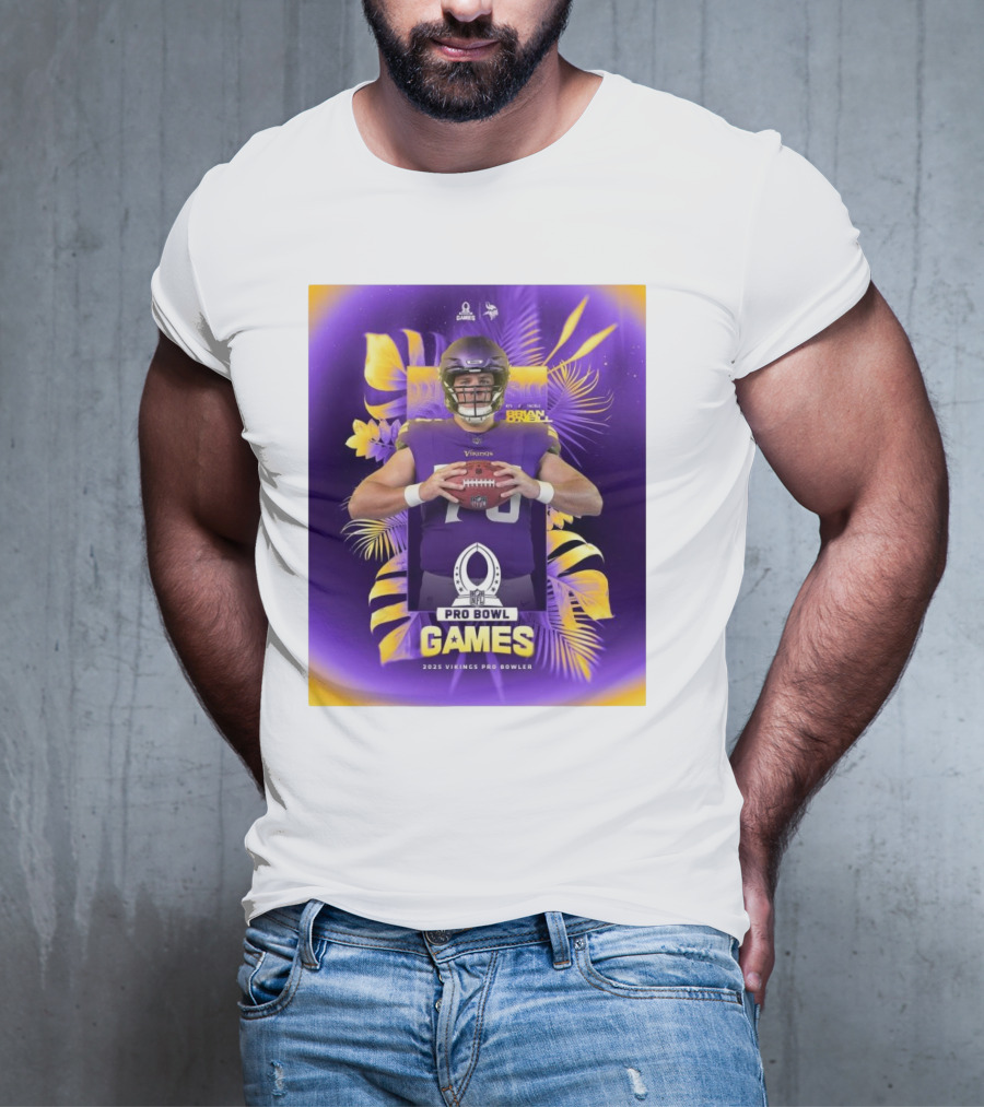 2025 NFL Pro Bowl Games Minnesota Vikings Brian O’Neill T-Shirt