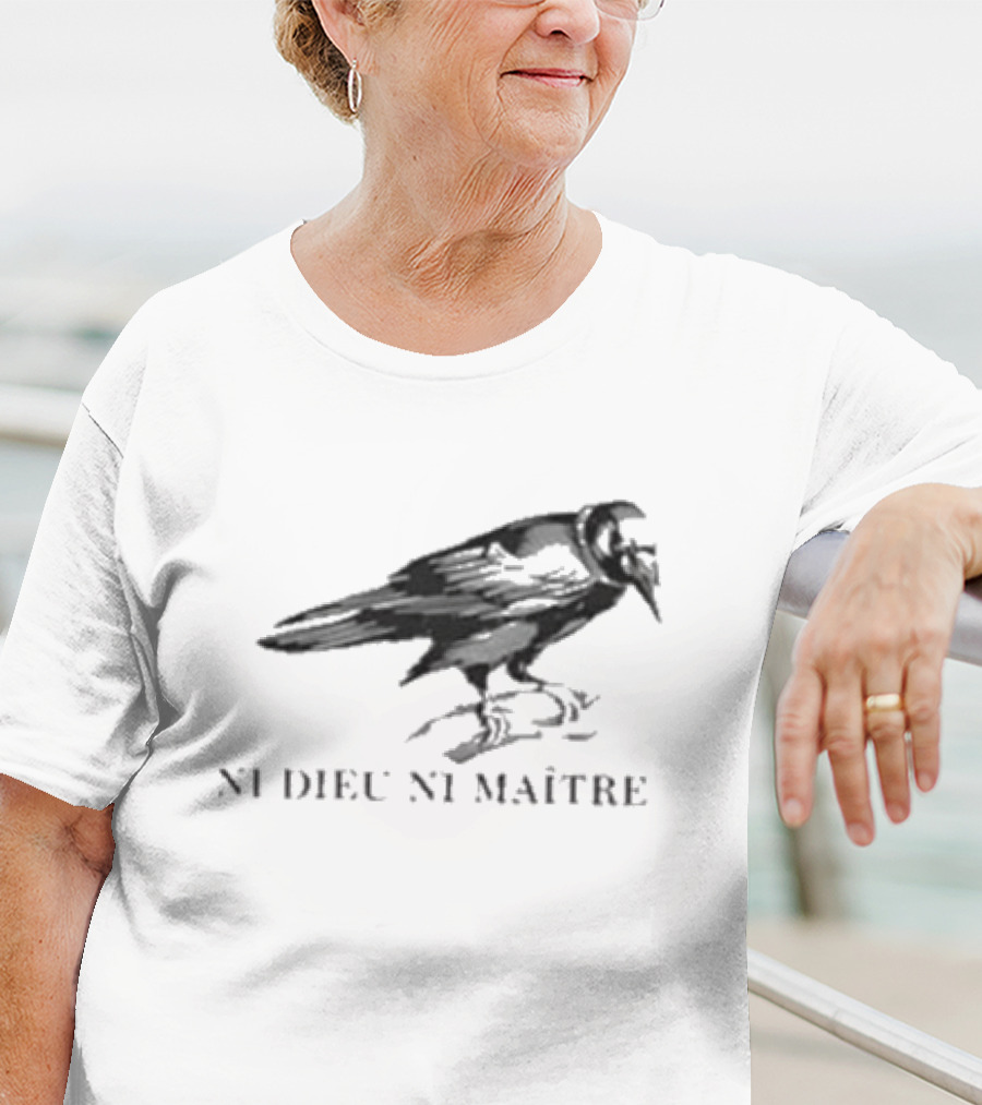 NI Dieu NI Maître Raven T-Shirt