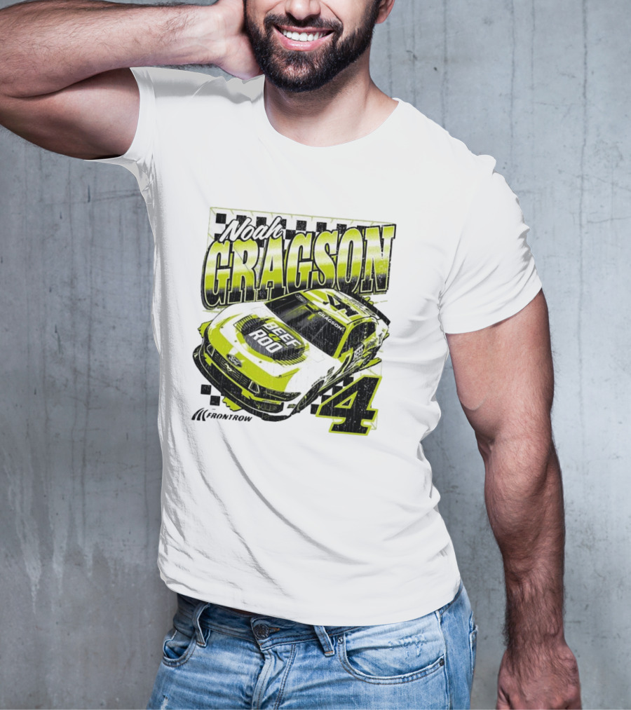 Noah Gragson Beef-A-Roo Car Racing Number 4 T-Shirt