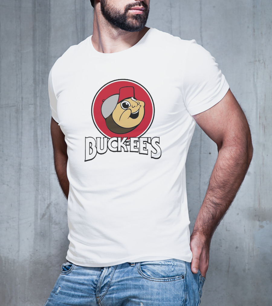 Ohio State Buckeyes Buc-ee's Beavers Retro Illustration T-Shirt