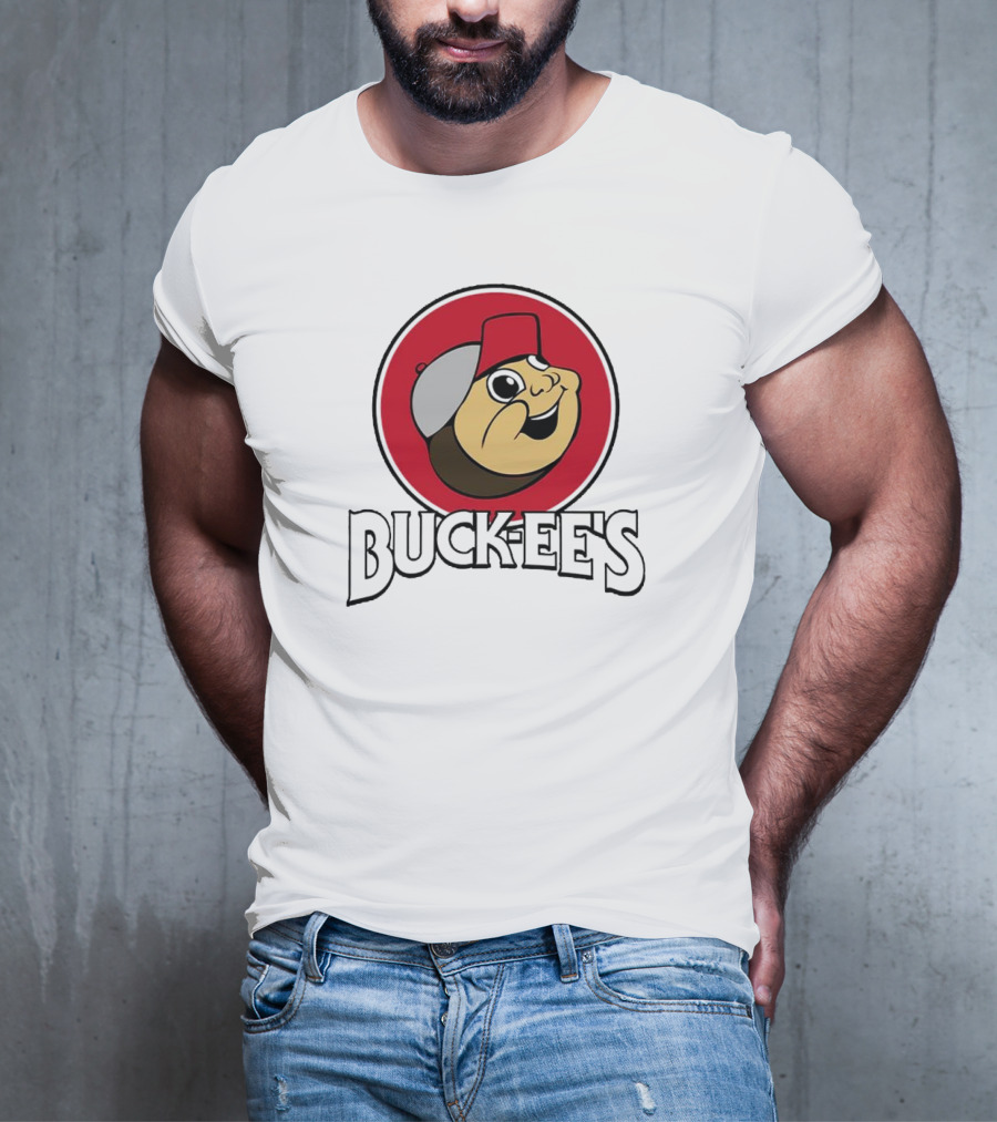 Ohio State Buckeyes Buc-ee's Beavers Retro Illustration T-Shirt