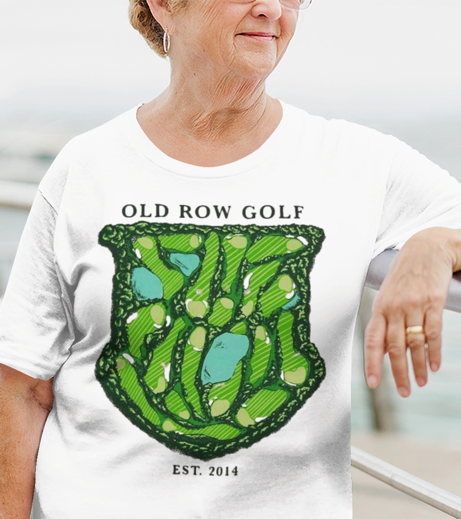 Old Row Golf Course Pigment Dyed T-Shirt