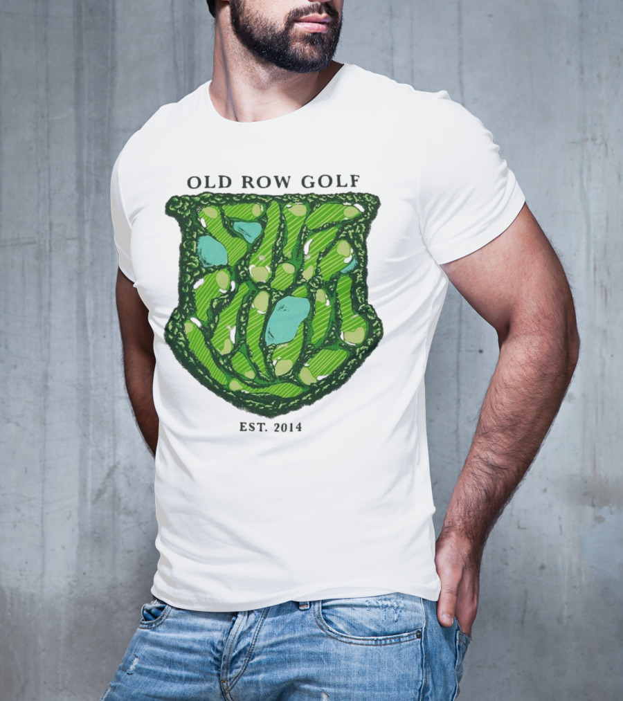 Old Row Golf Course Pigment Dyed T-Shirt