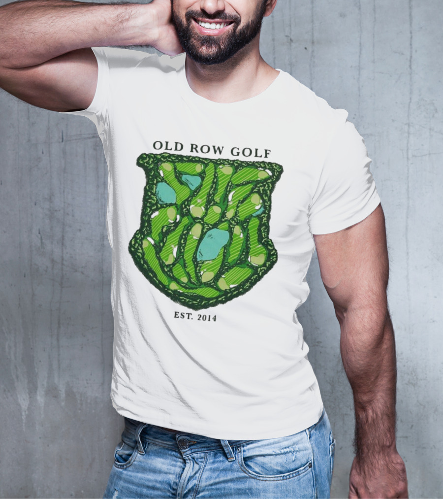 Old Row Golf Course Pigment Dyed T-Shirt