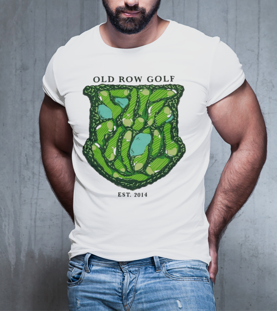 Old Row Golf Course Pigment Dyed T-Shirt