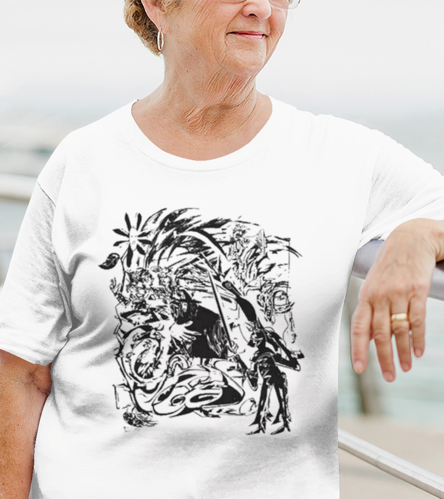 Osees Total Control Psychedelic Skeletons And Botanicals T-Shirt