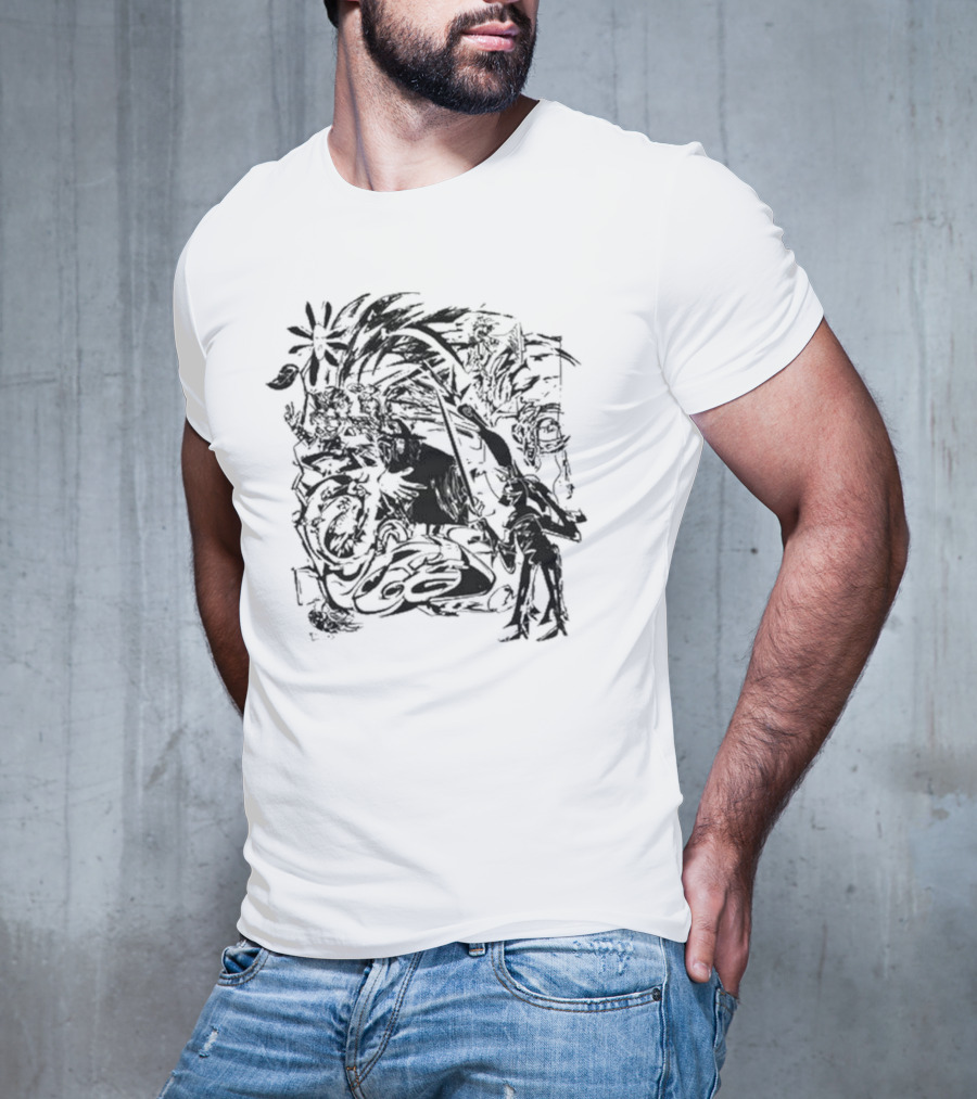 Osees Total Control Psychedelic Skeletons And Botanicals T-Shirt