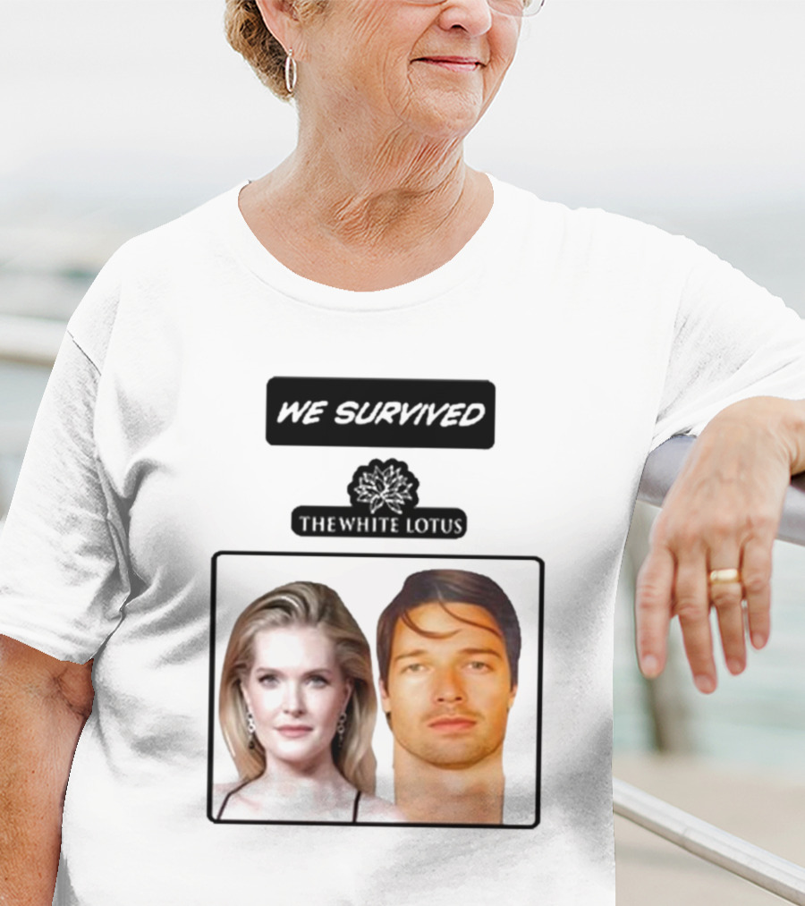 We Survived The White Lotus Patrick Schwarzenegger T-Shirt