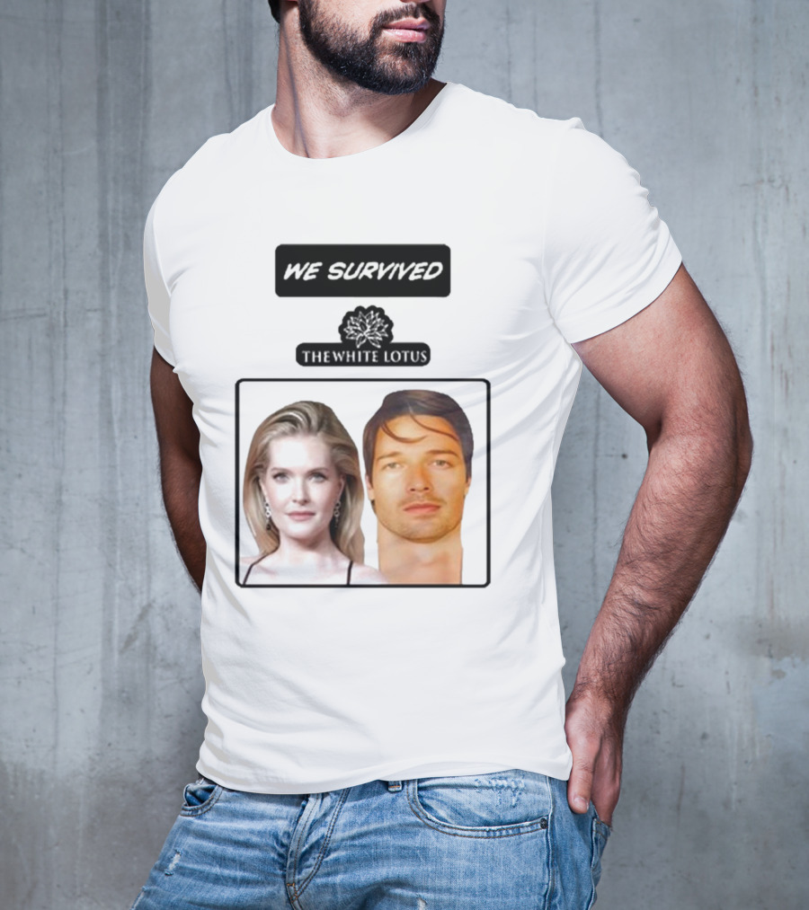 We Survived The White Lotus Patrick Schwarzenegger T-Shirt