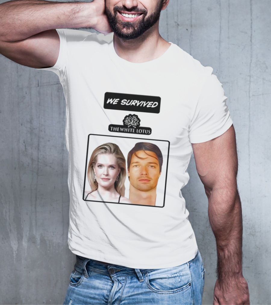 We Survived The White Lotus Patrick Schwarzenegger T-Shirt