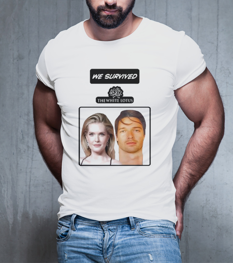 We Survived The White Lotus Patrick Schwarzenegger T-Shirt