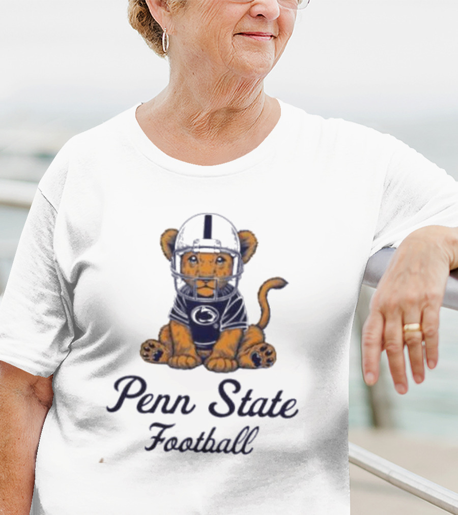 Penn State Football Nittany Lions Lion Cub Helmet T-Shirt