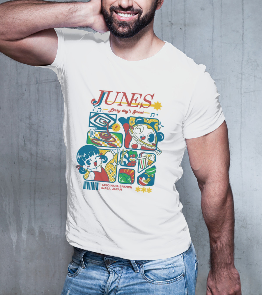 Junes Every Day's Great Persona 4 Characters And Scenes T-Shirt
