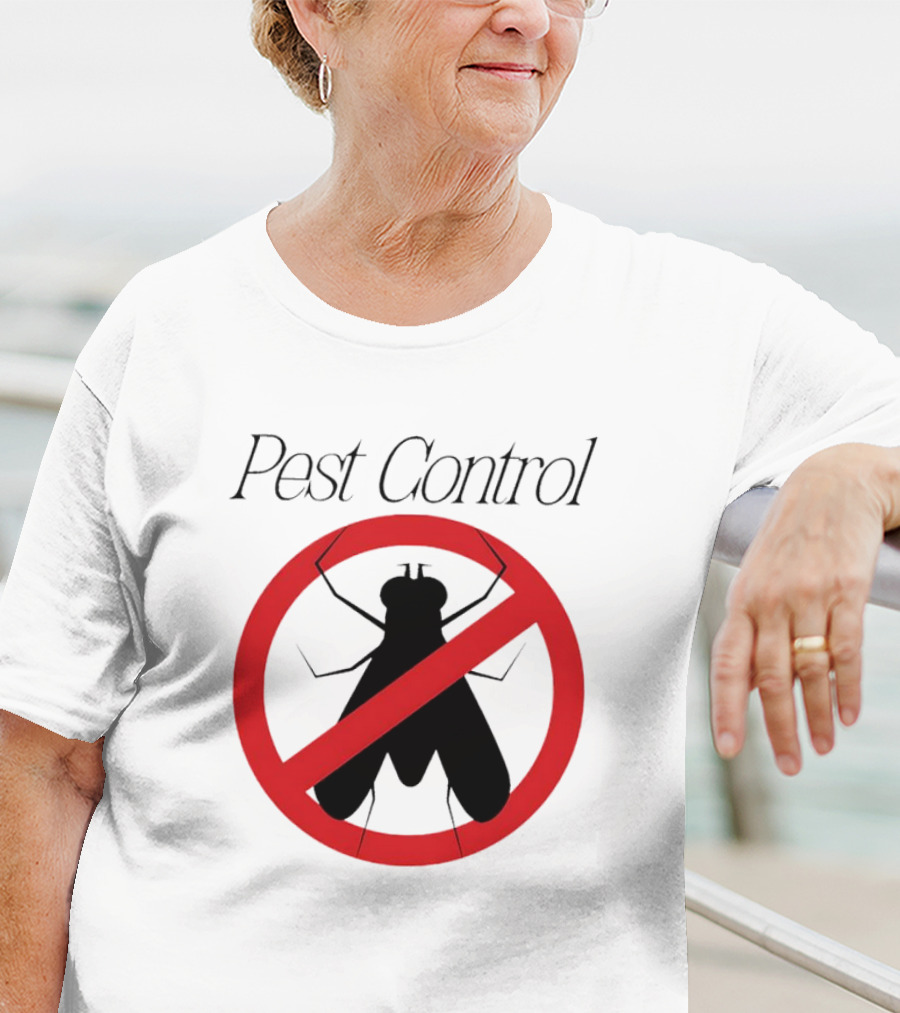 Ghostbusters Pest Control Logo Design T-Shirt