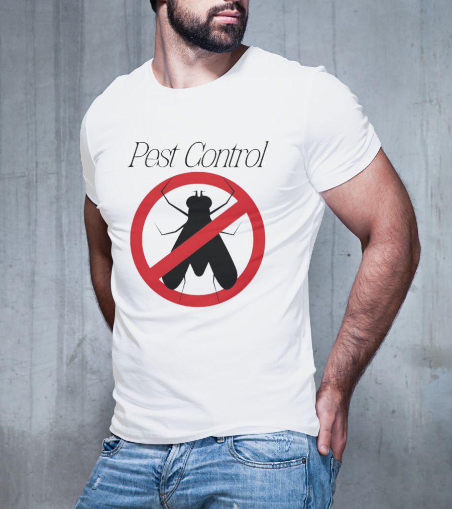 Ghostbusters Pest Control Logo Design T-Shirt