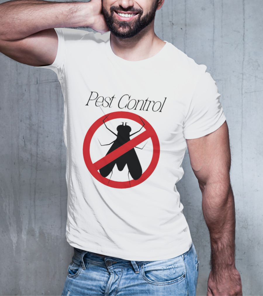 Ghostbusters Pest Control Logo Design T-Shirt