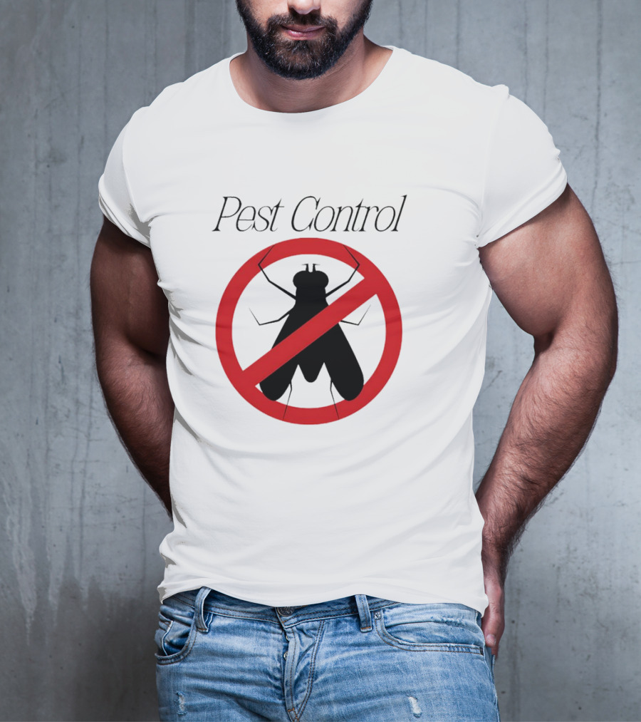 Ghostbusters Pest Control Logo Design T-Shirt