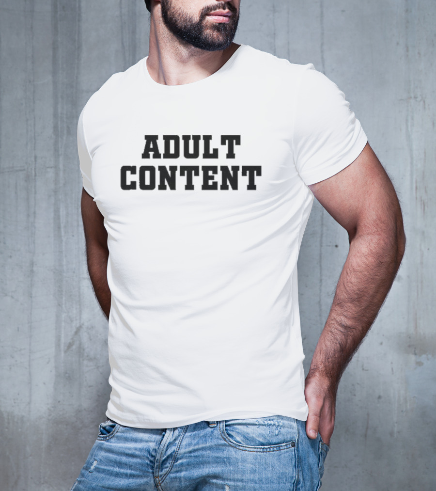 Pedro Pascal Adult Content T-Shirt