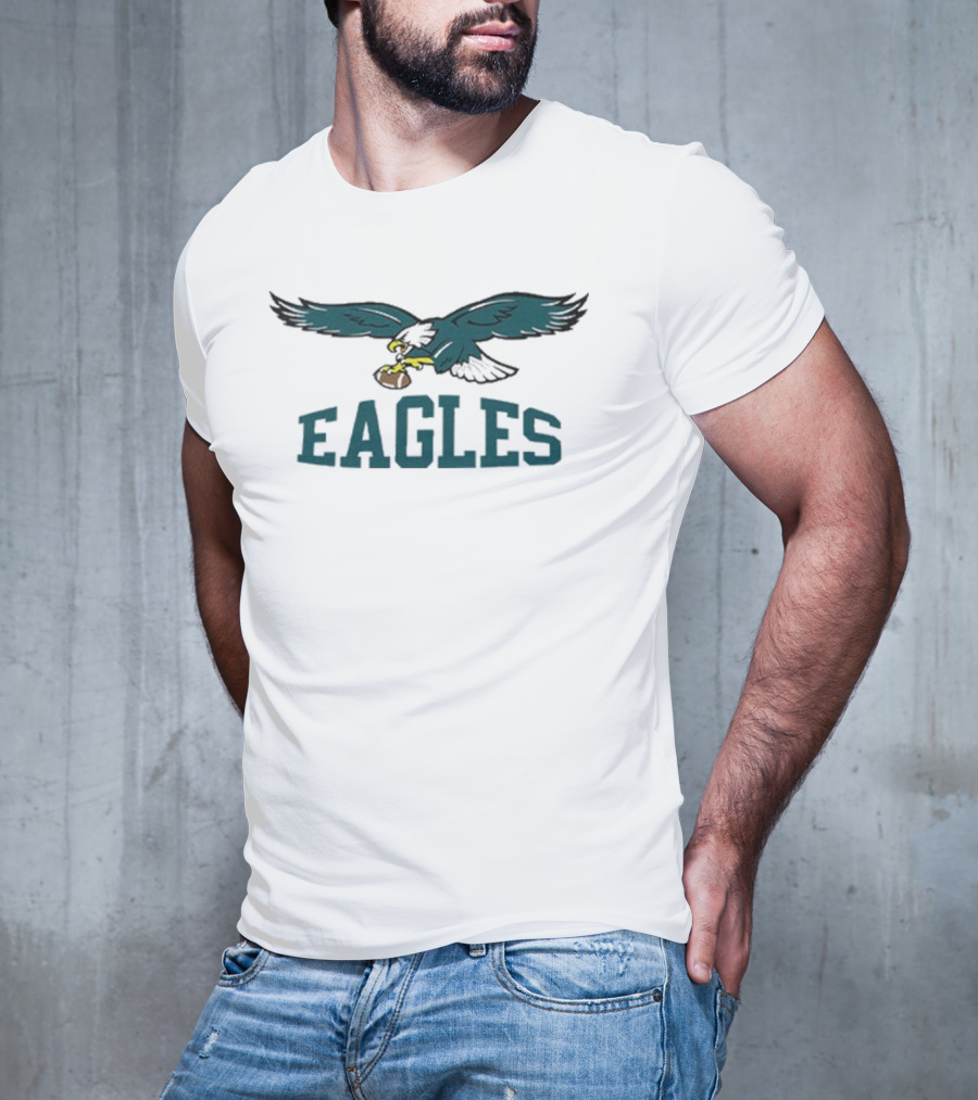 Philadelphia Eagles Vintage Football Eagle Icon T-Shirt