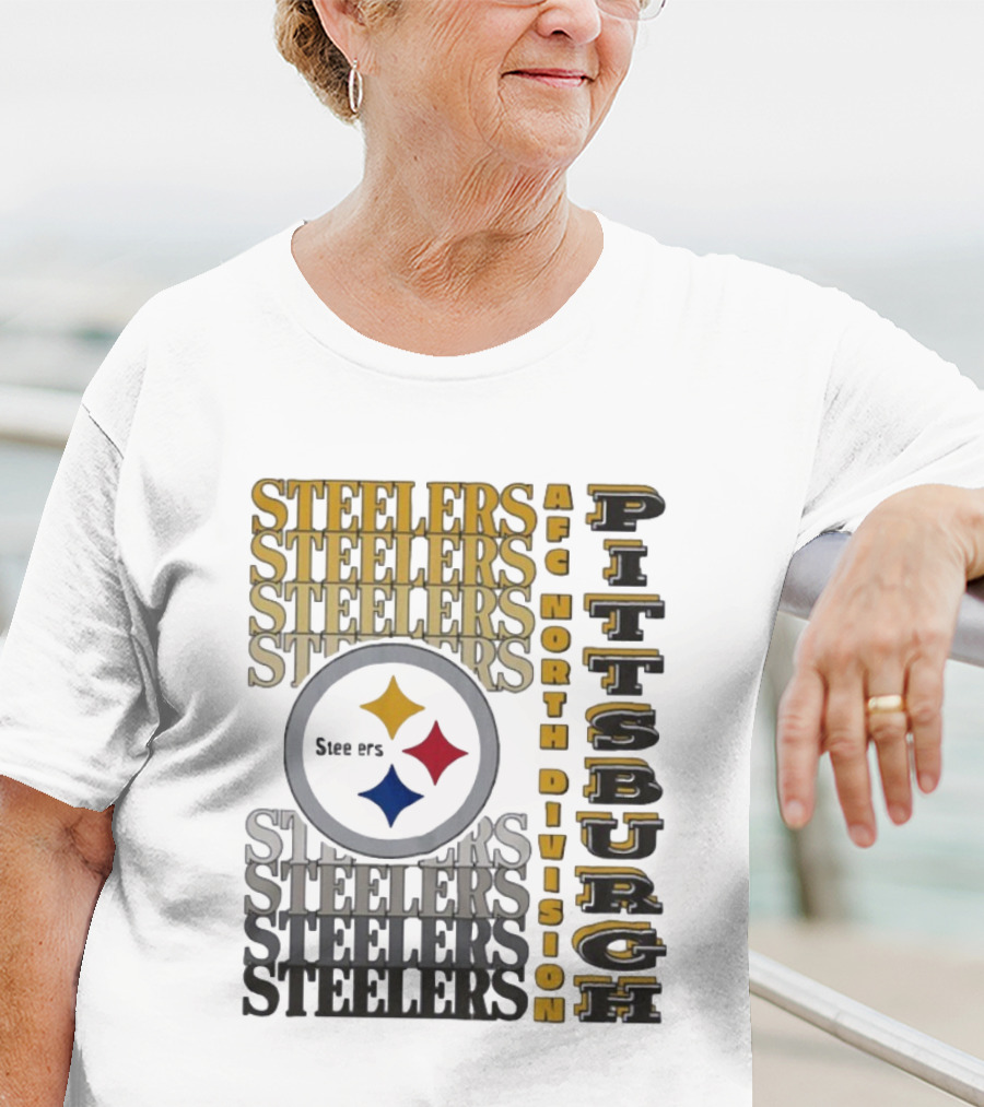 Pittsburgh Steelers AFC North Division See Us T-Shirt