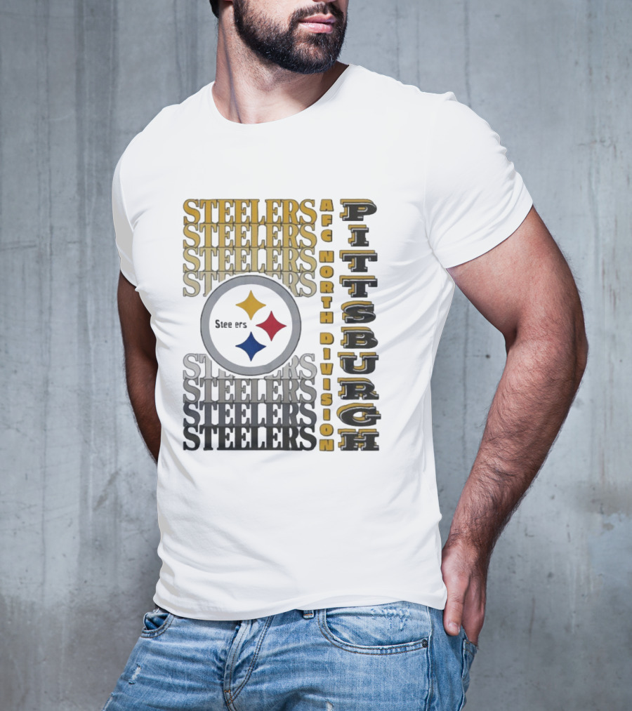 Pittsburgh Steelers AFC North Division See Us T-Shirt