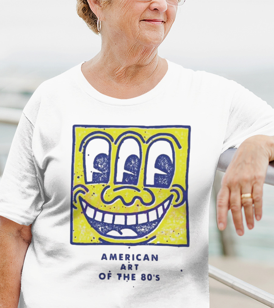 Radiant Smile American Art Of The 80s T-Shirt