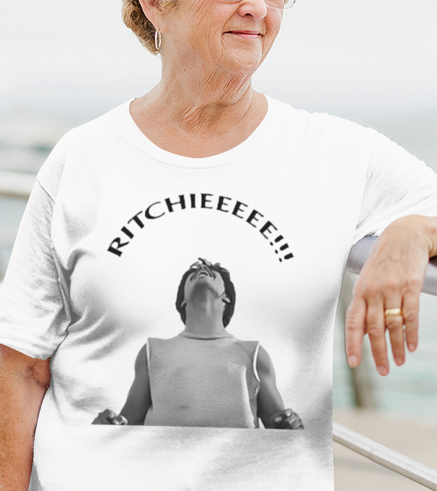Ritchieeee Ritchie Valens Scream La Bamba Movie Meme T-Shirt