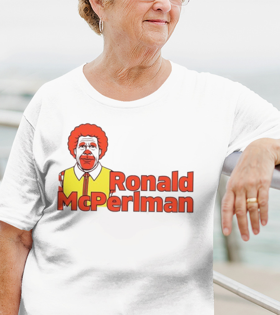 Ronald McPerlman McDonalds And Ron Perlman Crossover T-Shirt