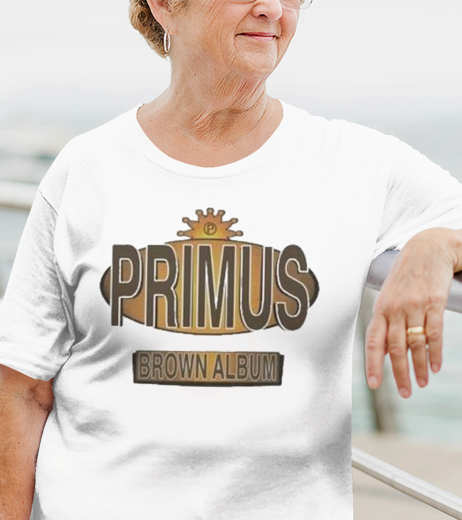 Primus Brown Album Retro Logo T-Shirt