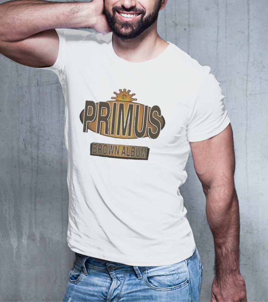 Primus Brown Album Retro Logo T-Shirt