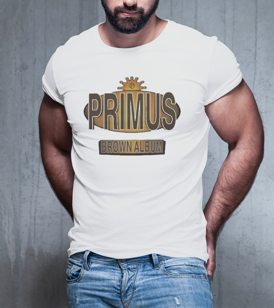 Primus Brown Album Retro Logo T-Shirt