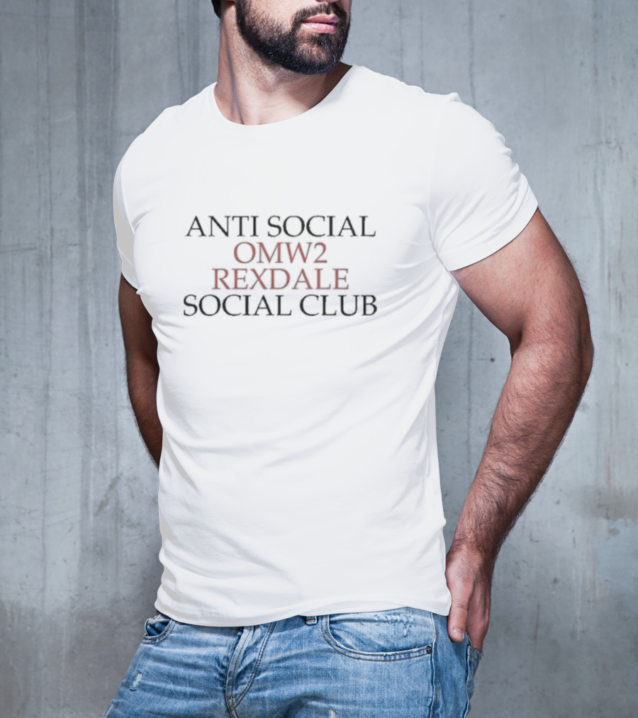 Anti Social OMW2 Rexdale Social Club T-Shirt