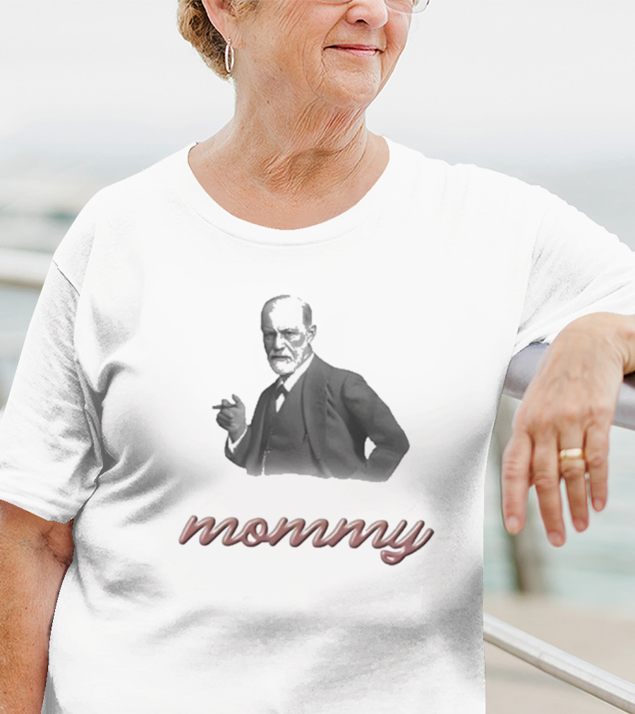 ```Freud Mommy Snazzy Seagull``` T-Shirt