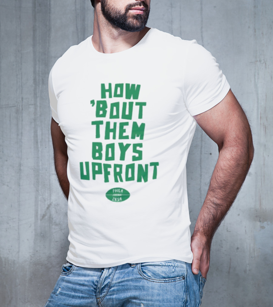 Saquon Barkley 2KSA How 'Bout Them Boys Upfront Football T-Shirt