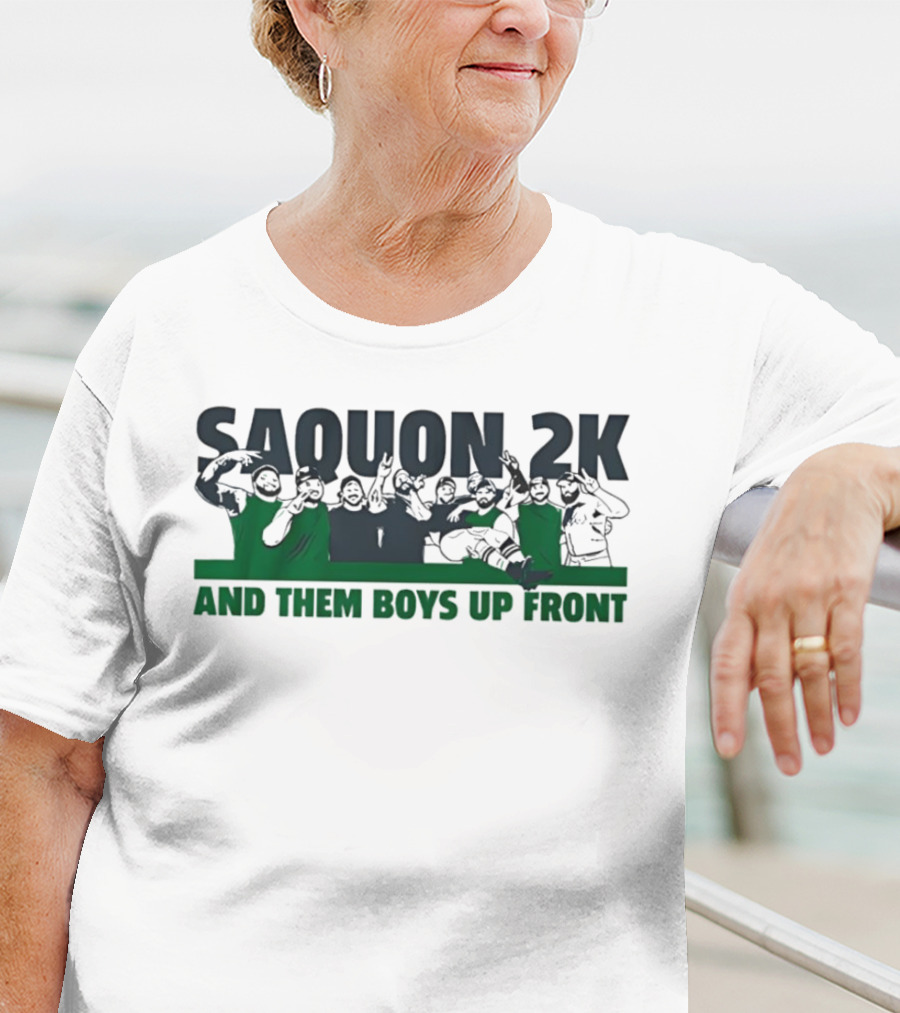 SAQUON 2K And Them Boys Up Front Vintage T-Shirt