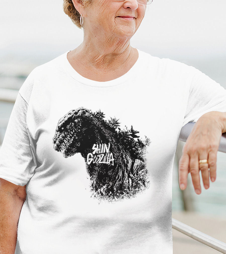 Shin Godzilla Persecution Of The Masses Kaiju Silhouette T-Shirt
