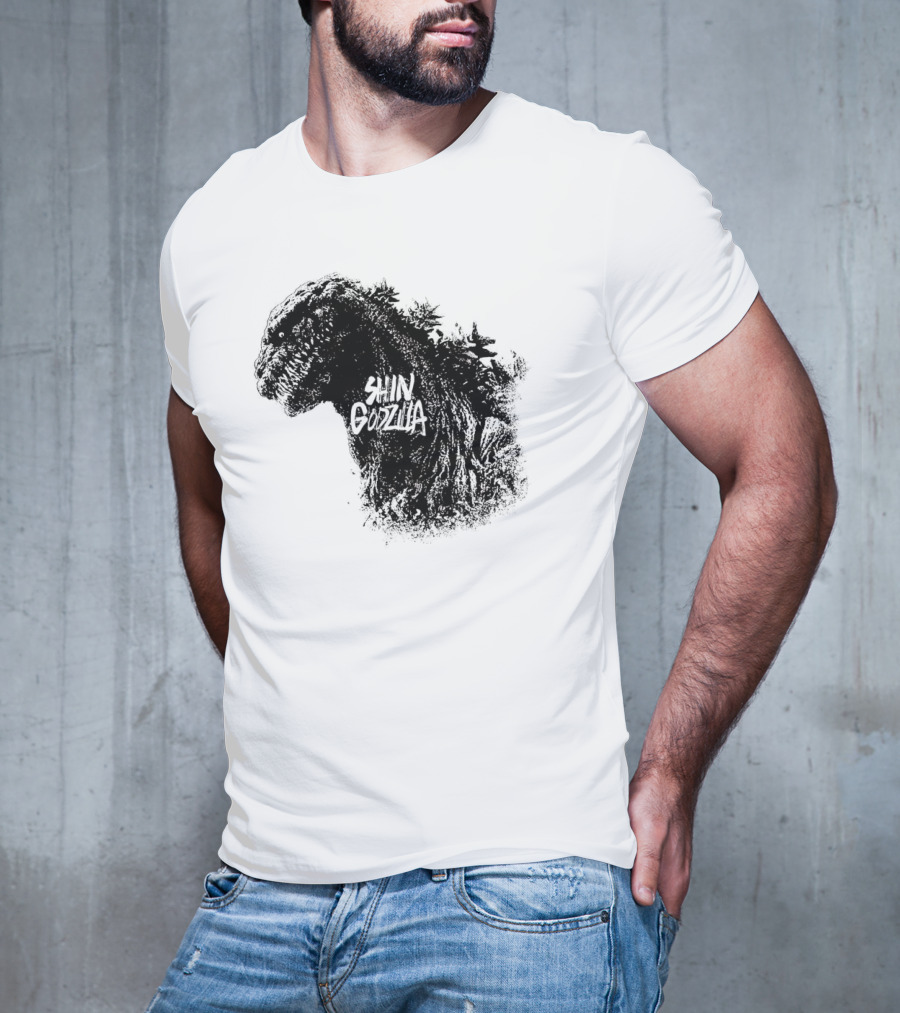 Shin Godzilla Persecution Of The Masses Kaiju Silhouette T-Shirt