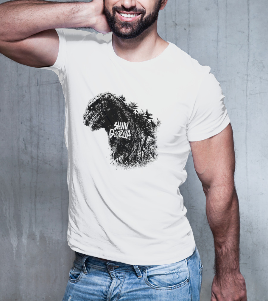 Shin Godzilla Persecution Of The Masses Kaiju Silhouette T-Shirt