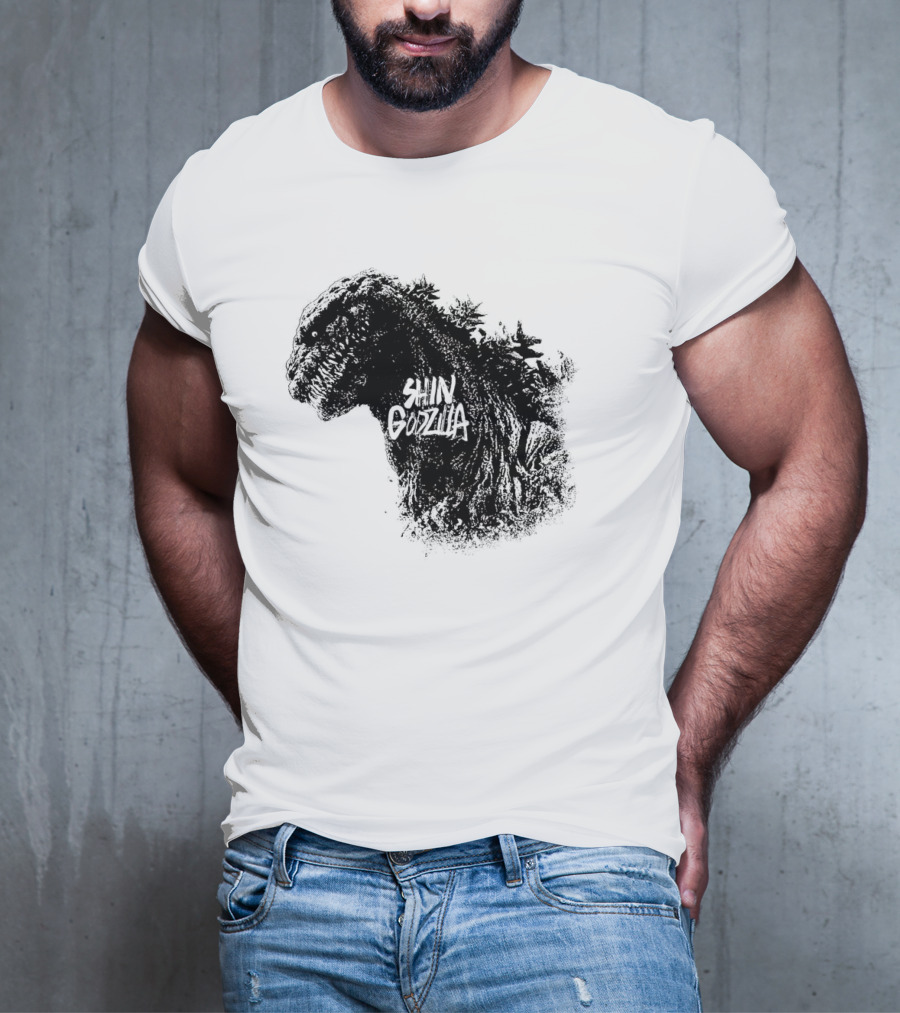 Shin Godzilla Persecution Of The Masses Kaiju Silhouette T-Shirt