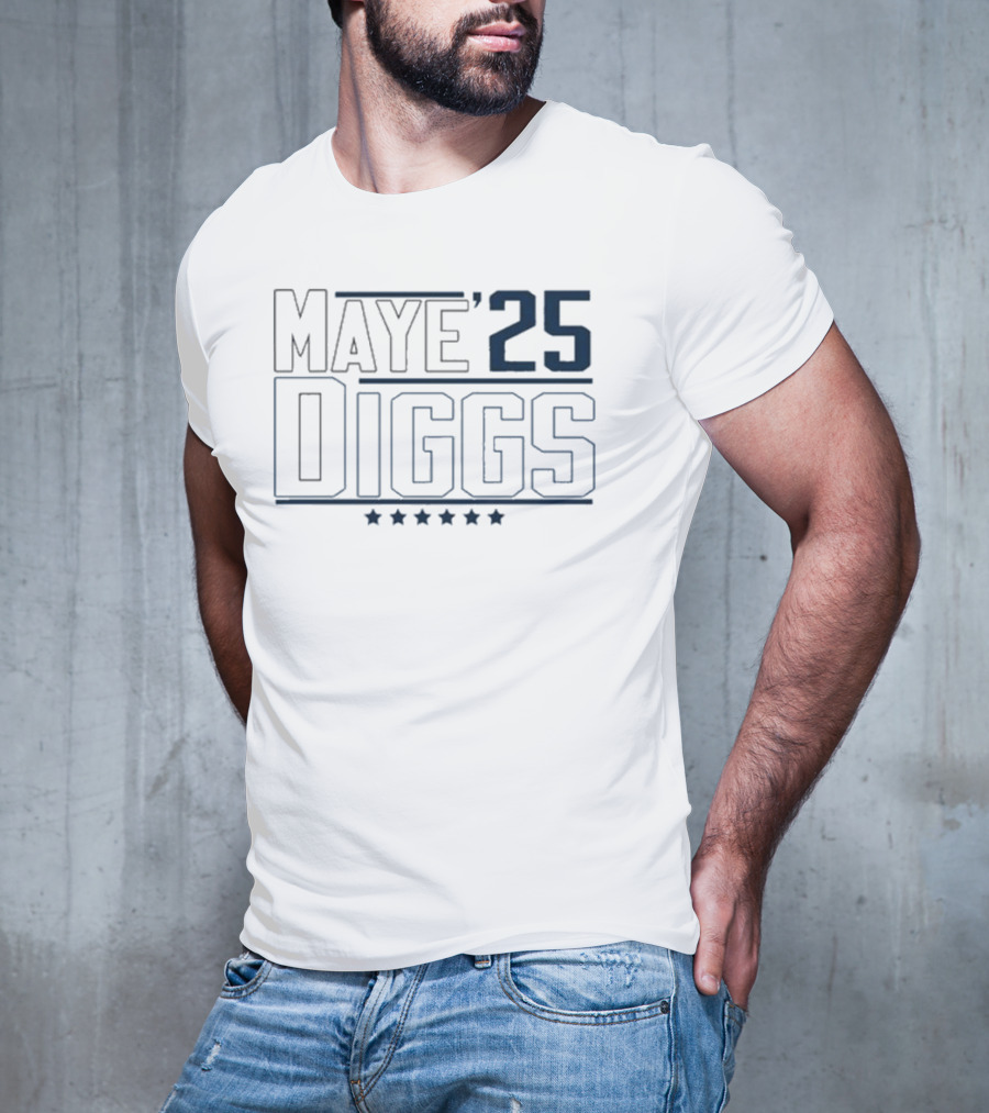 Maye Diggs 25 Five Stars T-Shirt