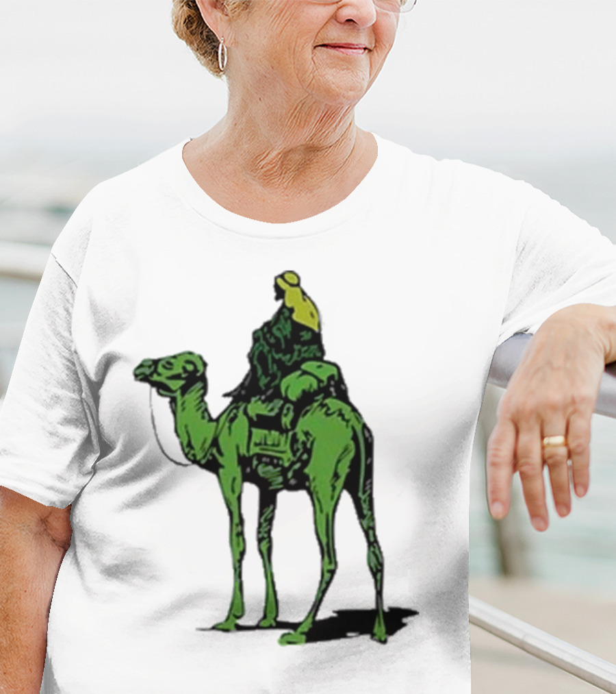Skyler Silk Road Free Ross Camel Graphic T-Shirt