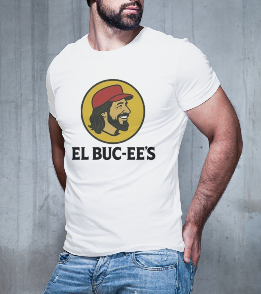 "Somos Bien Méxican Buc-ee’s Parody With Iconic Yellow Red Design" T-Shirt