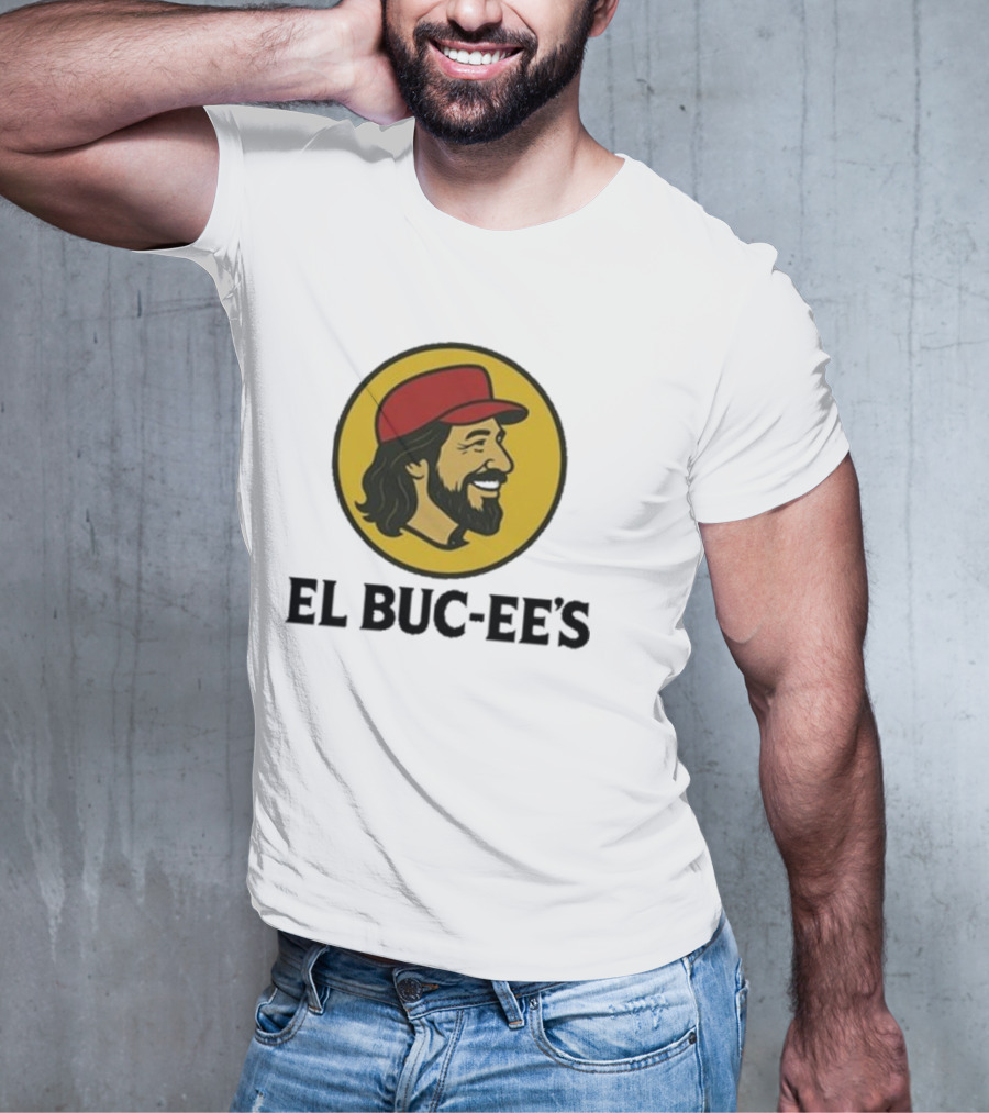 "Somos Bien Méxican Buc-ee’s Parody With Iconic Yellow Red Design" T-Shirt
