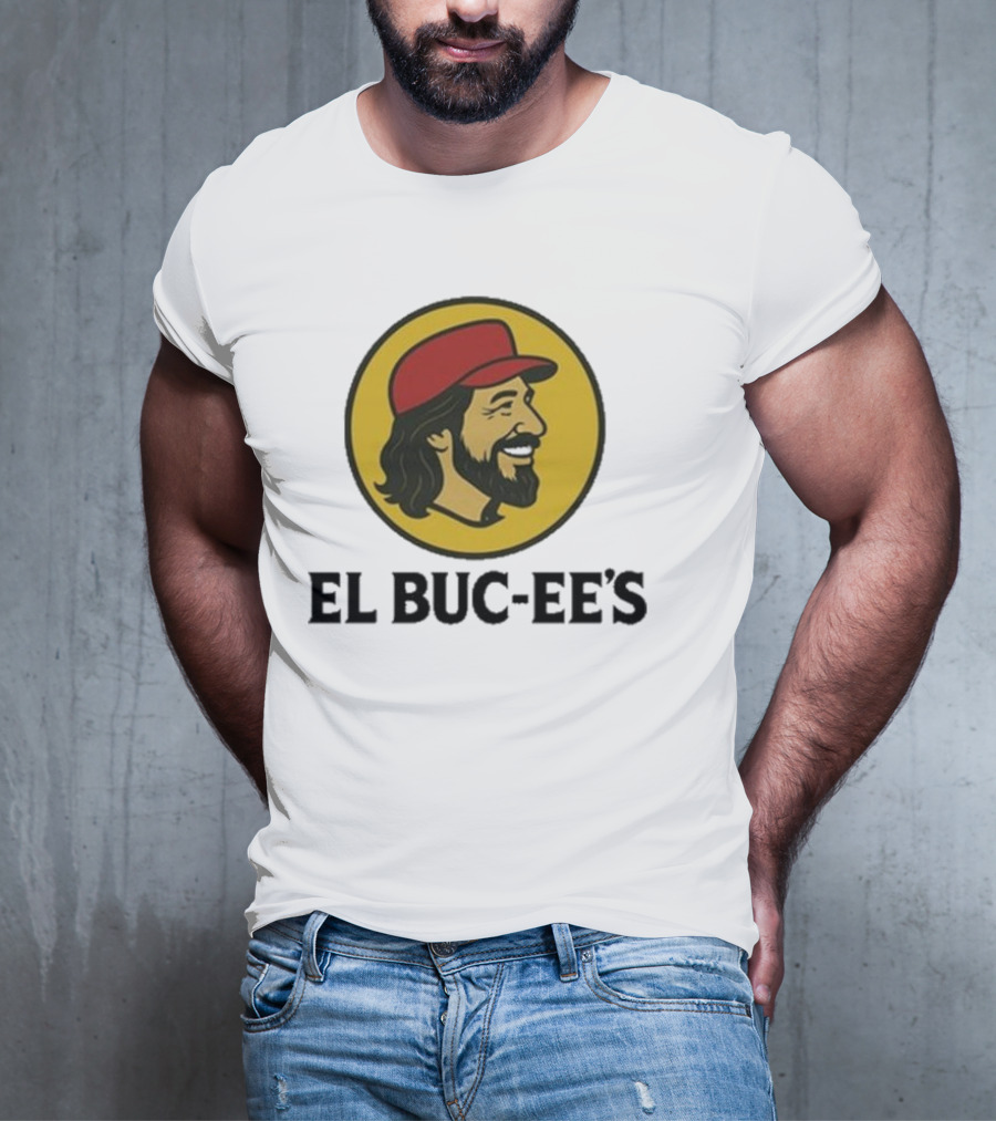 "Somos Bien Méxican Buc-ee’s Parody With Iconic Yellow Red Design" T-Shirt
