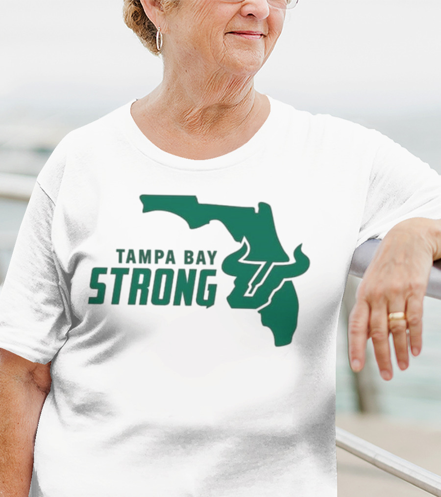 Tampa Bay Strong South Florida Bulls Hurricane Relief T-Shirt