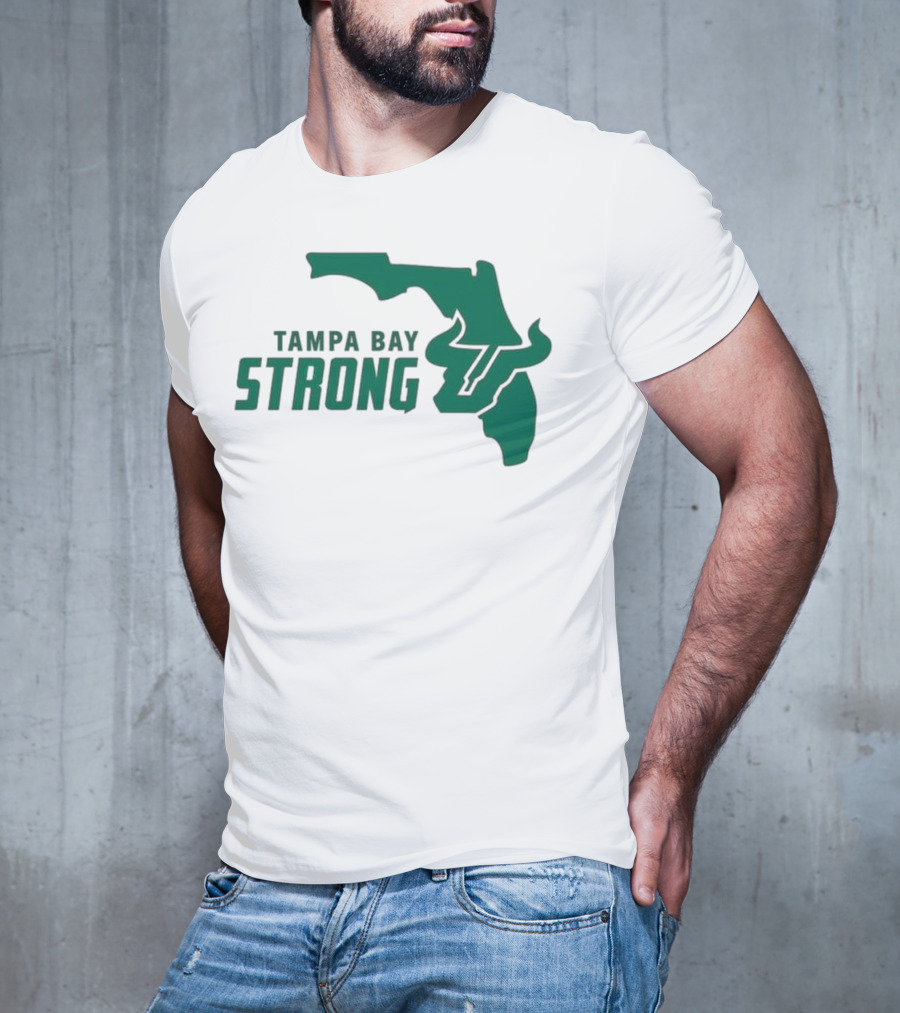 Tampa Bay Strong South Florida Bulls Hurricane Relief T-Shirt