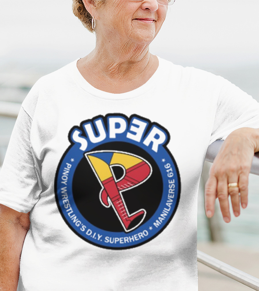 Super Pinoy Wrestling D.i.y Superhero Manila Verse 616 T-Shirt