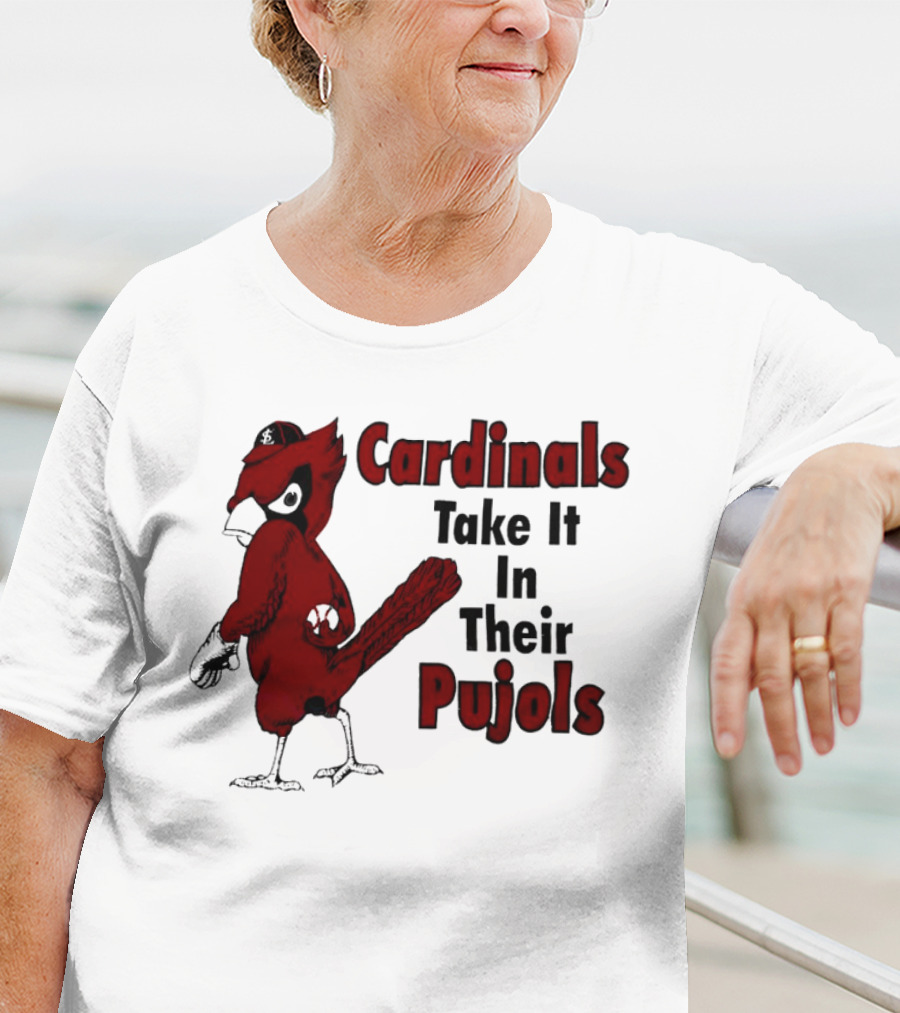 St Louis Cardinals Pujols Baseball Humor T-Shirt
