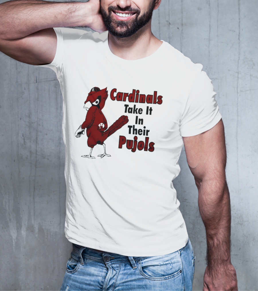 St Louis Cardinals Pujols Baseball Humor T-Shirt