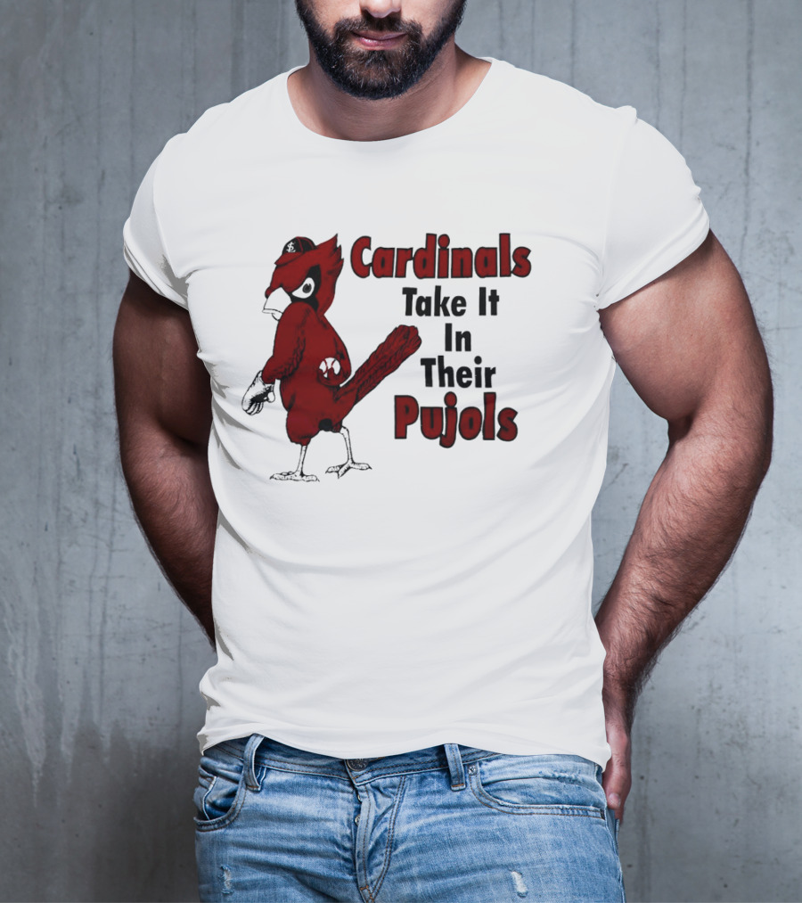 St Louis Cardinals Pujols Baseball Humor T-Shirt